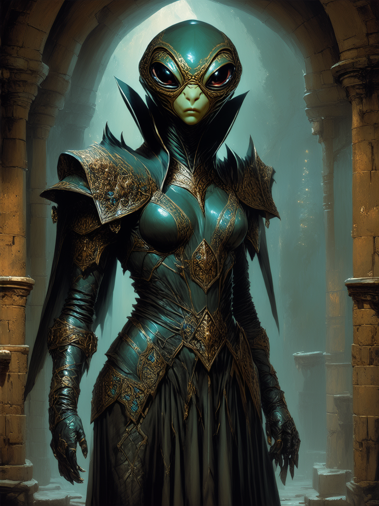 Medieval dungeon with an