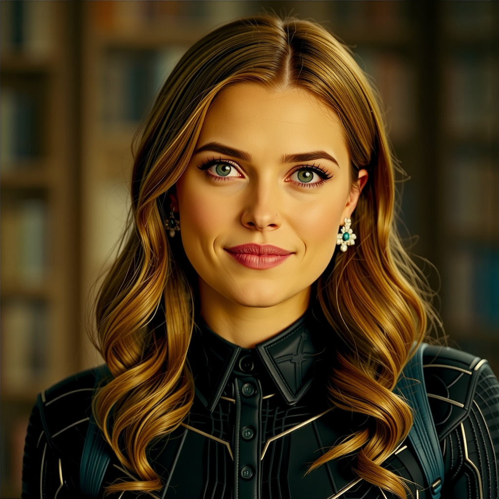 Emily Wickersham playing Black