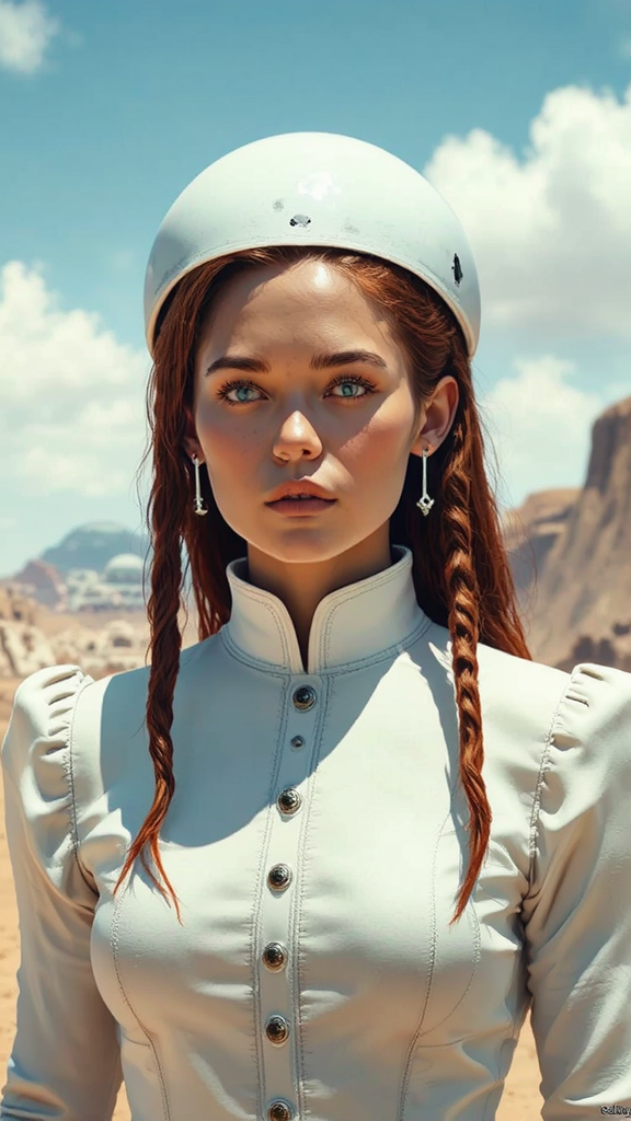 A futuristic western theme