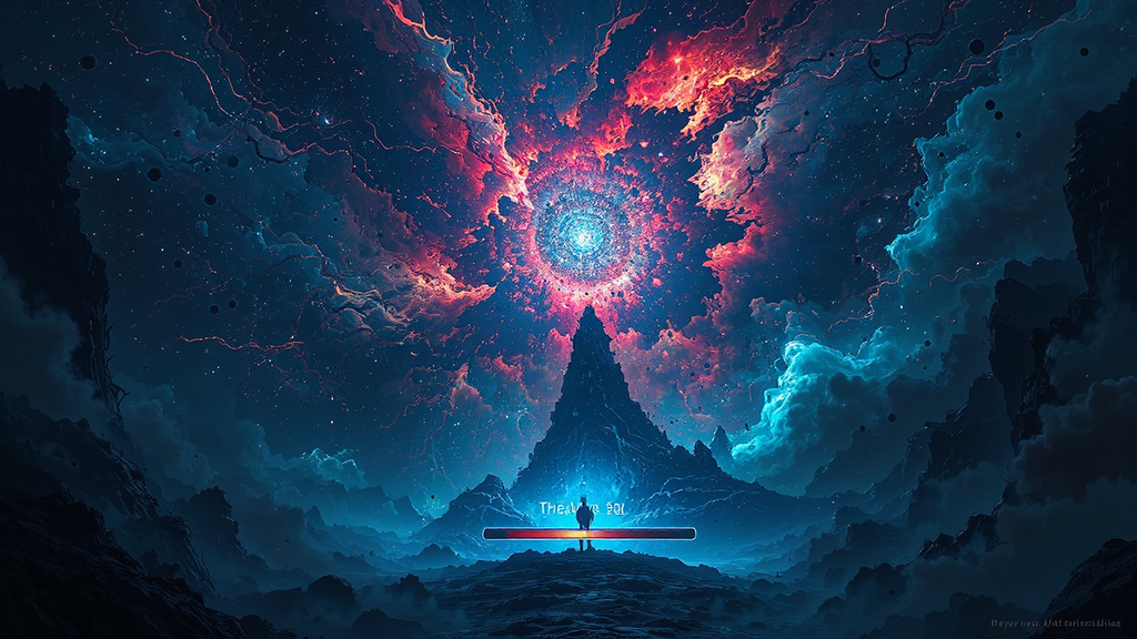 A star exploding in