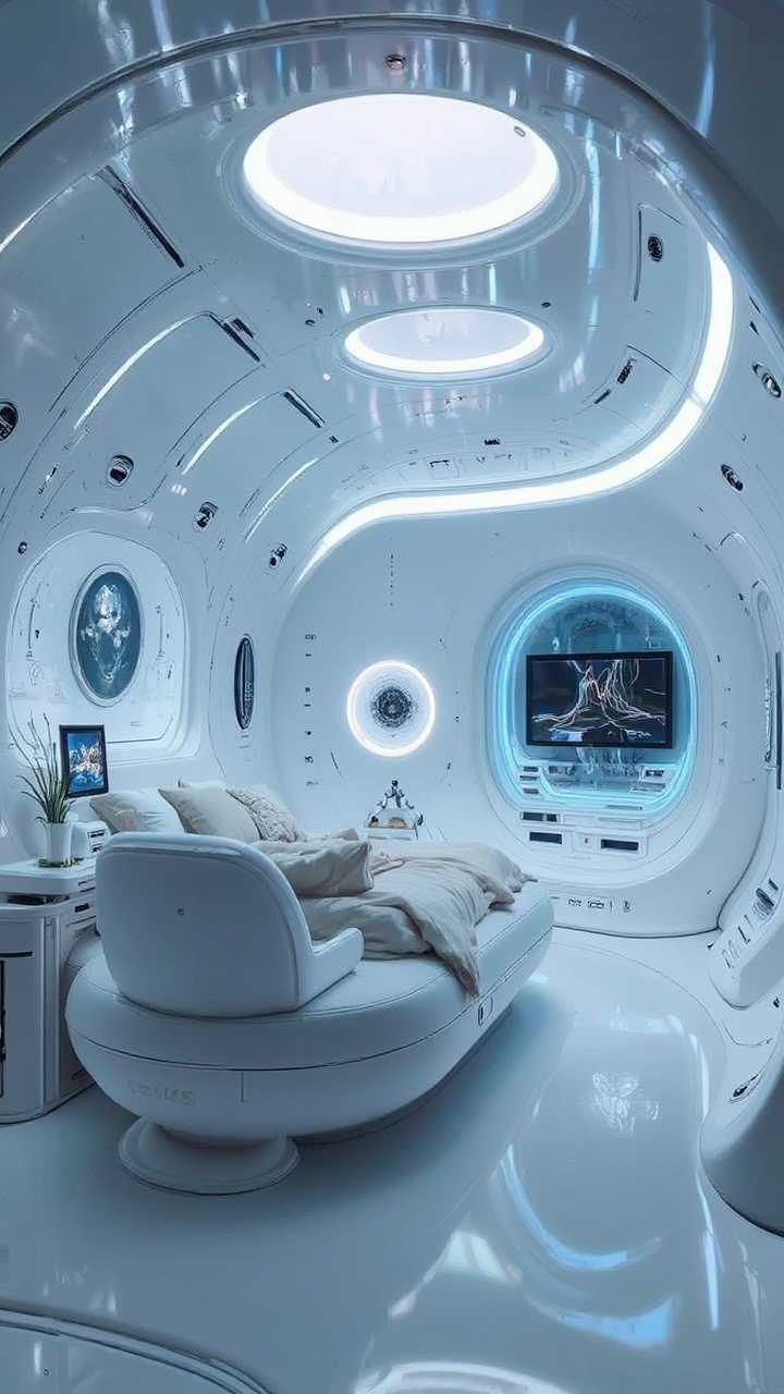 Futuristic dwelling for human