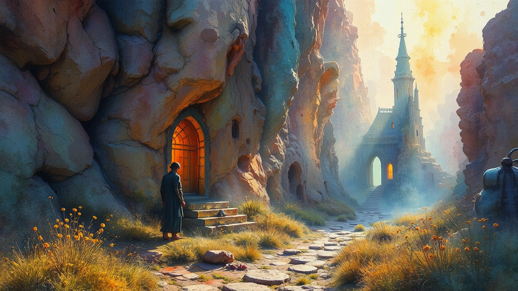 Beautifully coloured digital artwork