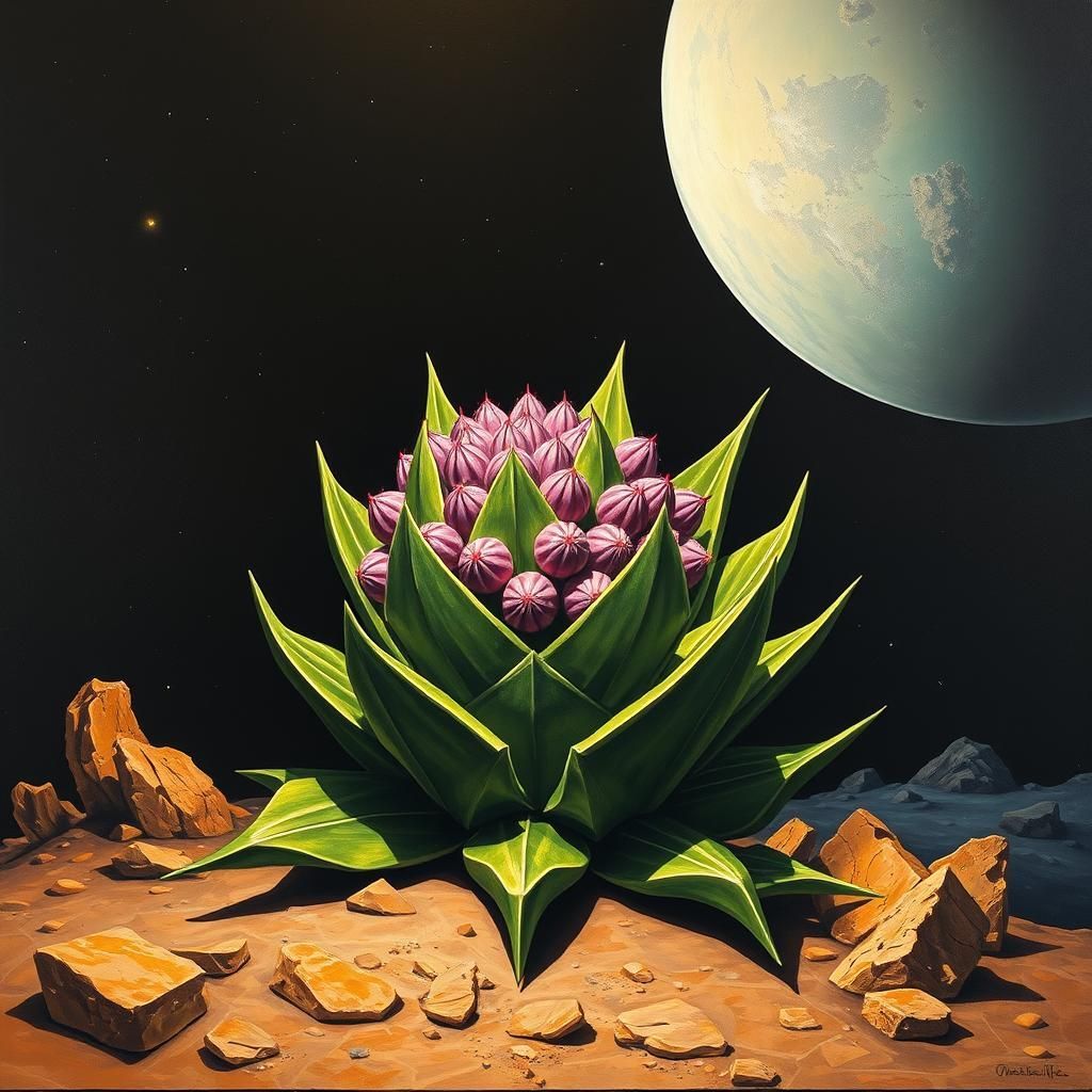 Alien Plant in Cosmic