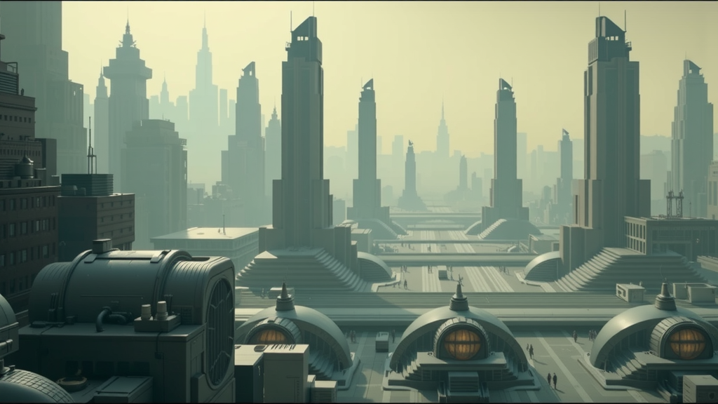 alien city landscape