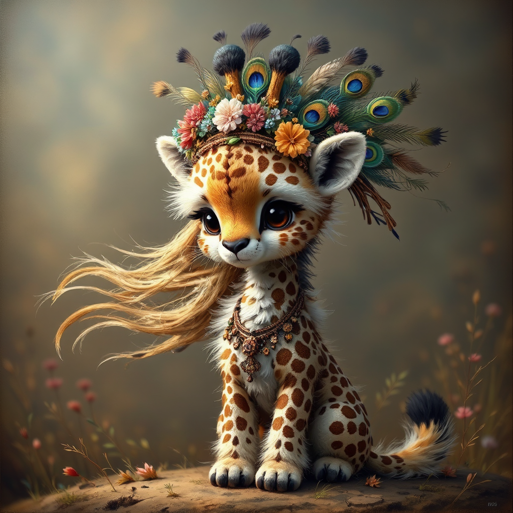 Cute animal hybrid with