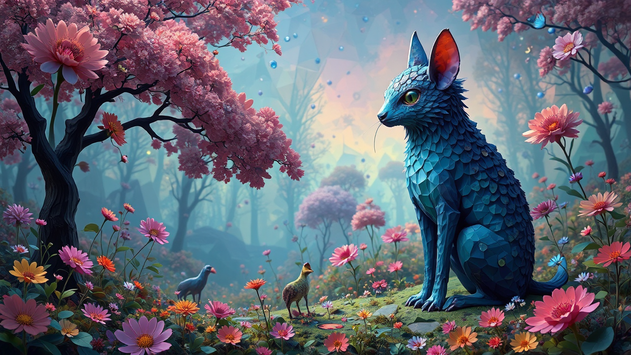 Hybrid fantasy creatures in