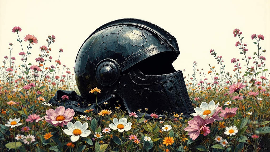 Black armor in wild