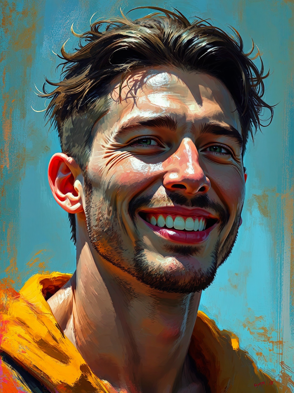 Portrait of an artist
