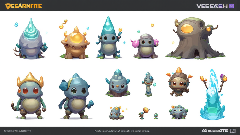 Vector art game character