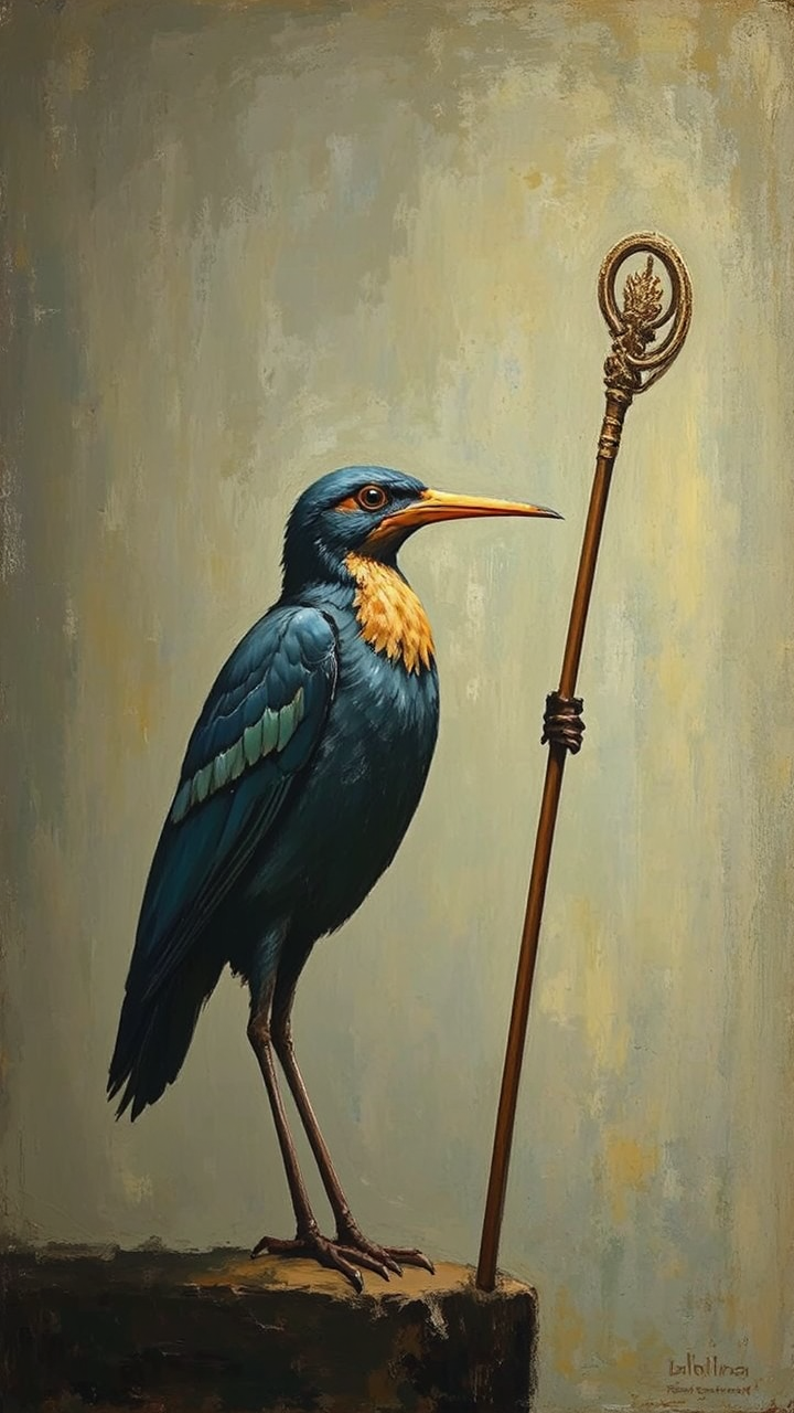 A bird in a