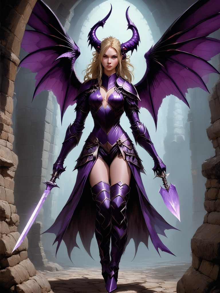Flying creatures with purple