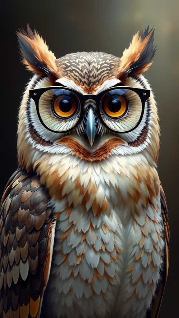 Japanese owl in swag
