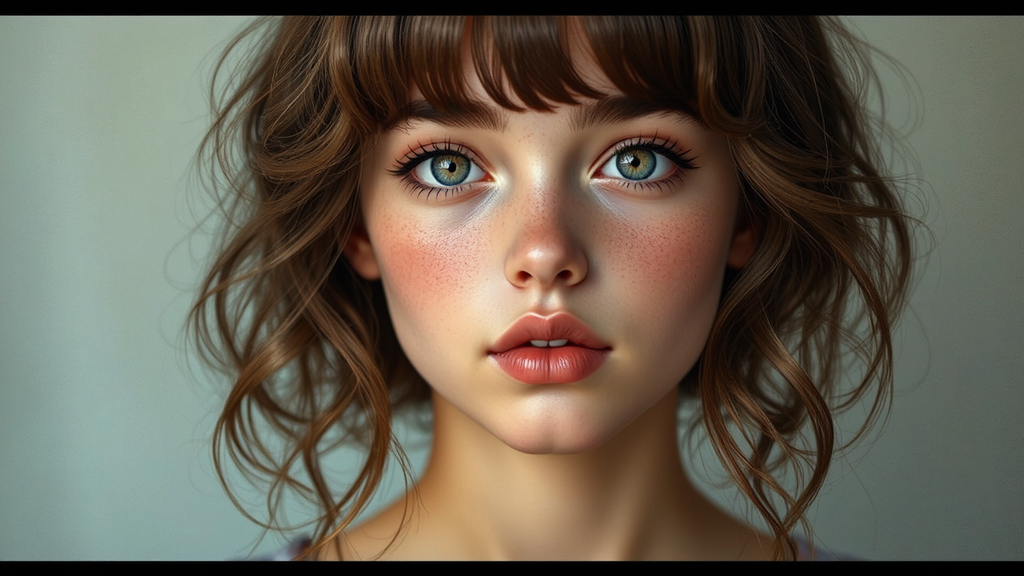 Portait of a young
