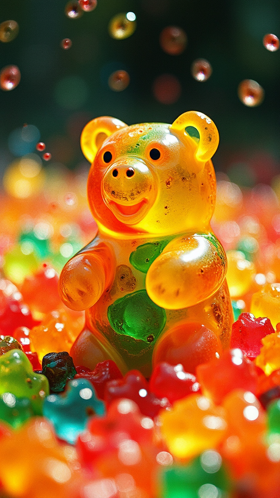 Gummy bears in chaotic