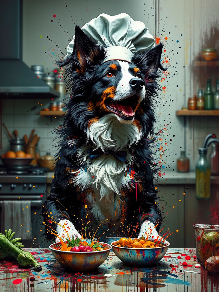 Border Collie in a