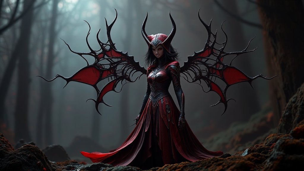 Scarlet witch outfit with