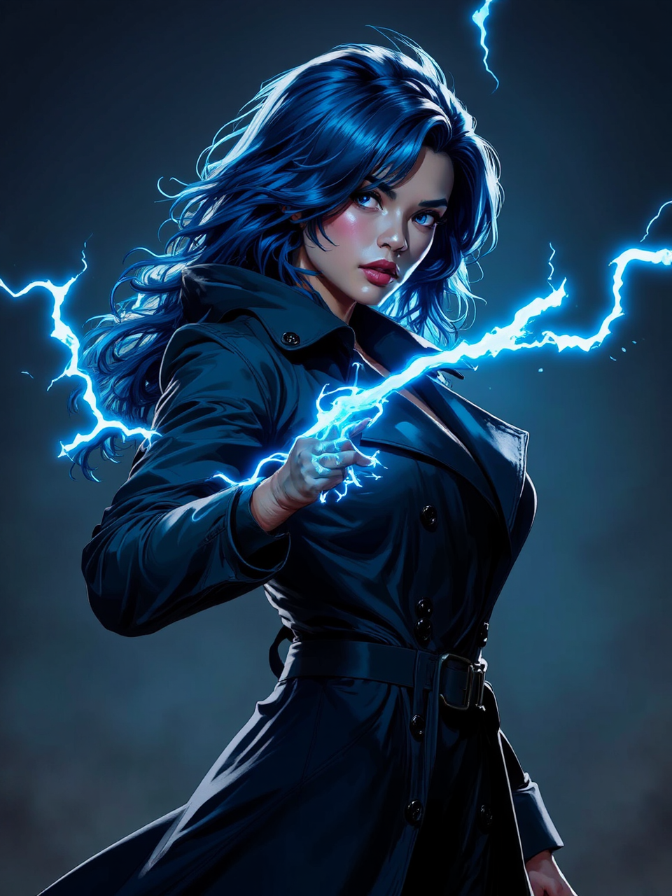 Filipina telekinetic superhero in