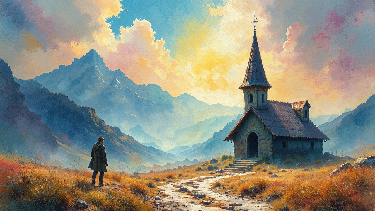 Epic colourful digital artwork