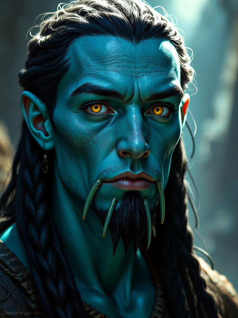 A humanoid male with