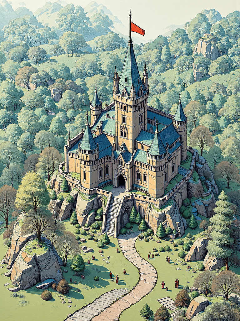 Artistic illustration of Nottingham