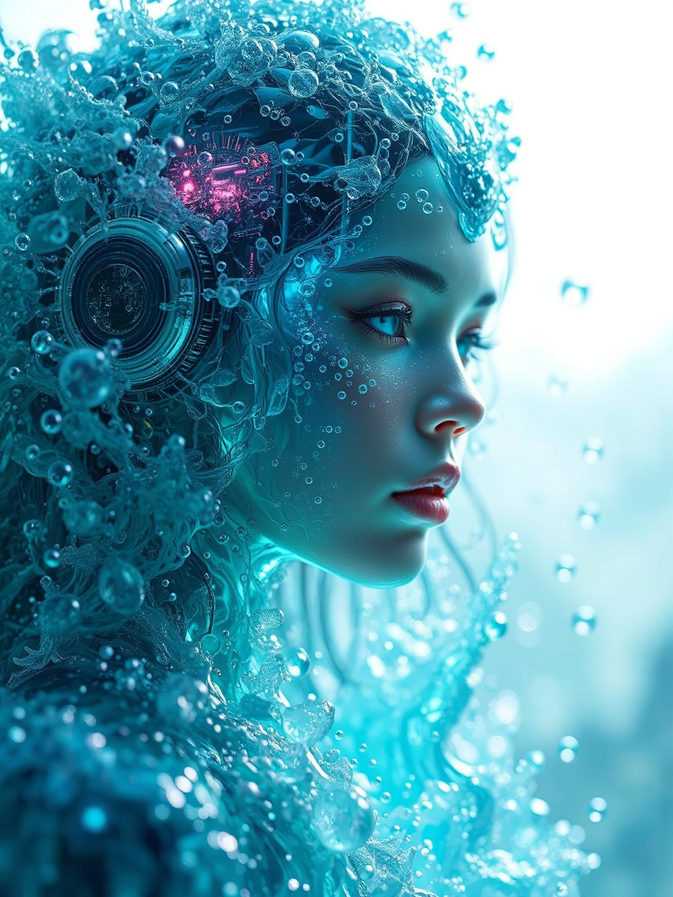 Epic sci-fi digital art