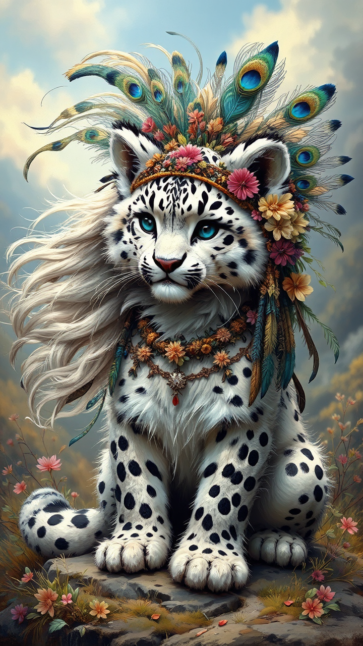 Hybrid animal with a