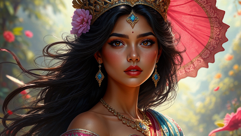 Bangladeshi princess in a
