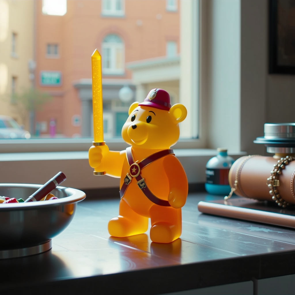 Gummy bear in military