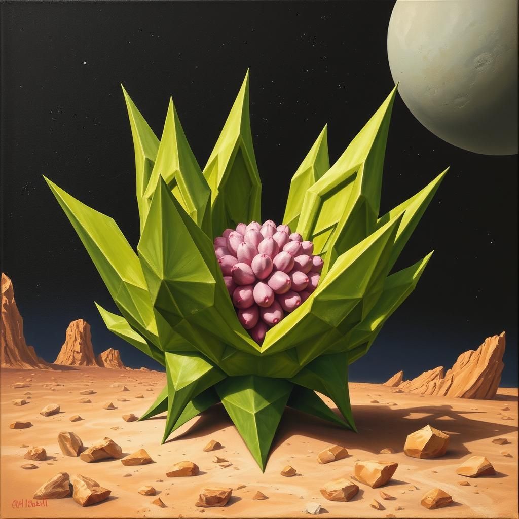 Alien Plant in Cosmic