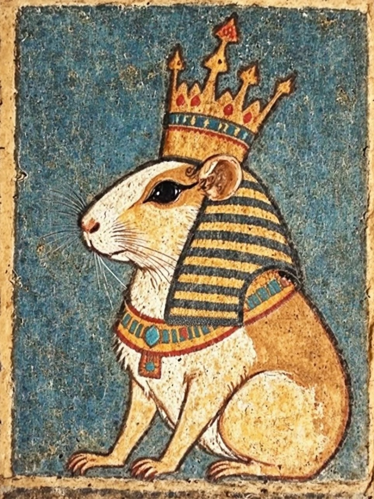 Ancient Egyptian wall painting