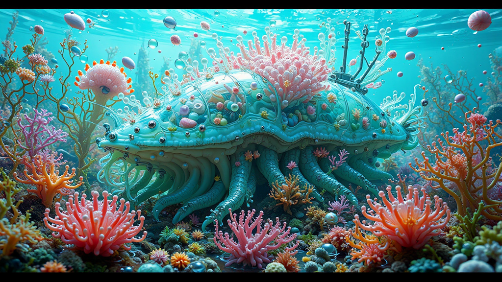 Biomechanical creatures in a