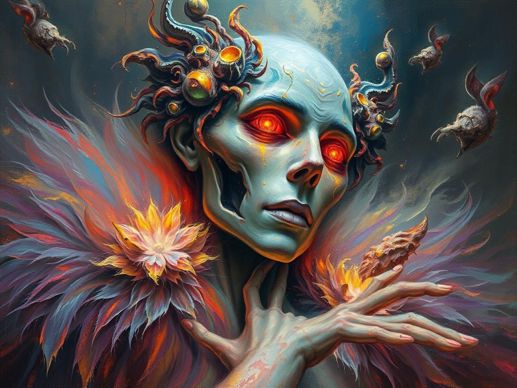Soul Trapped in Vibrant