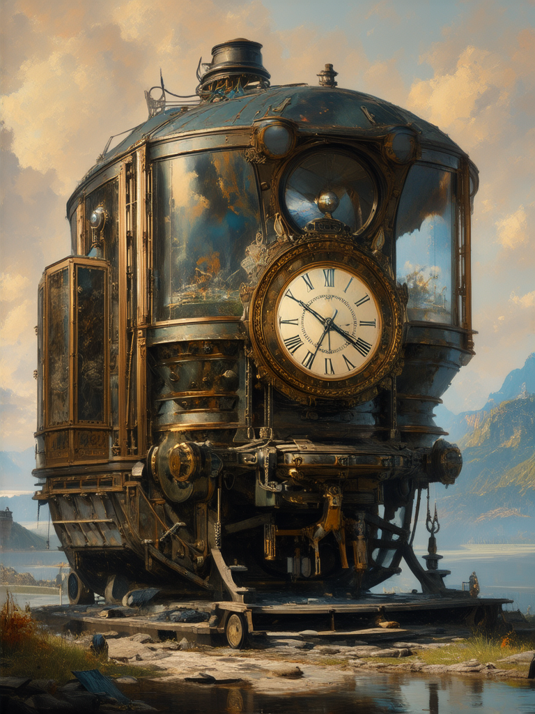 Time machine with realistic