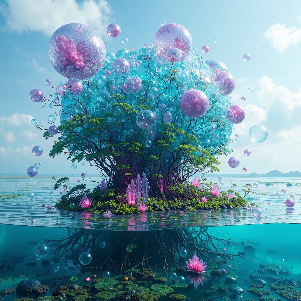 Epic sci-fi digital art