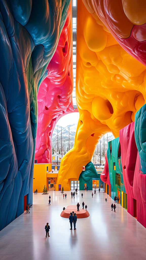 Giant art museum in