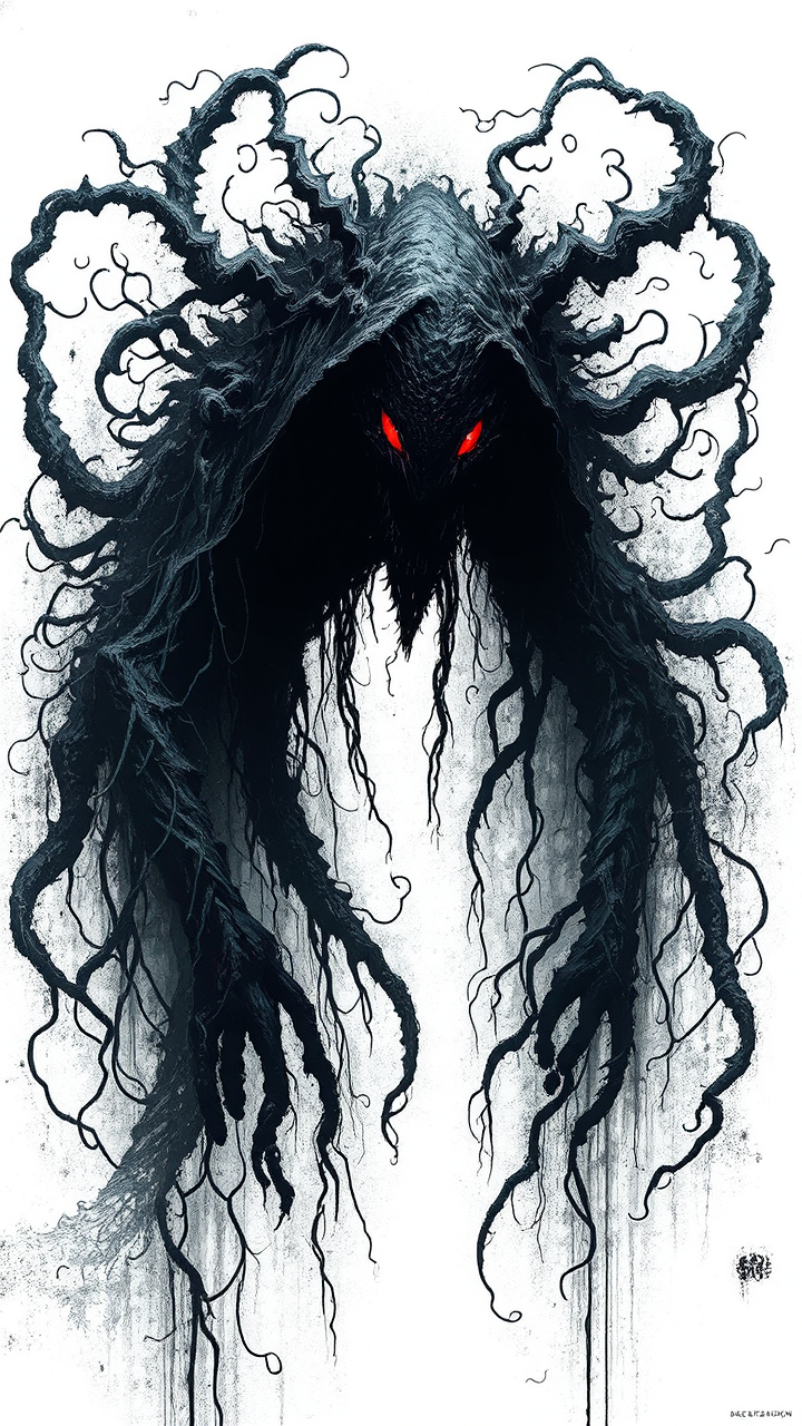 Void creature with sharp