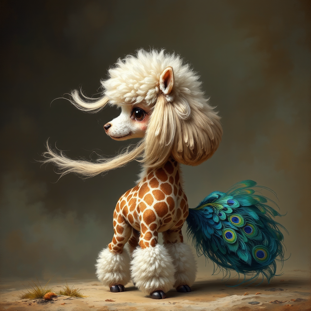 Hybrid creature with long