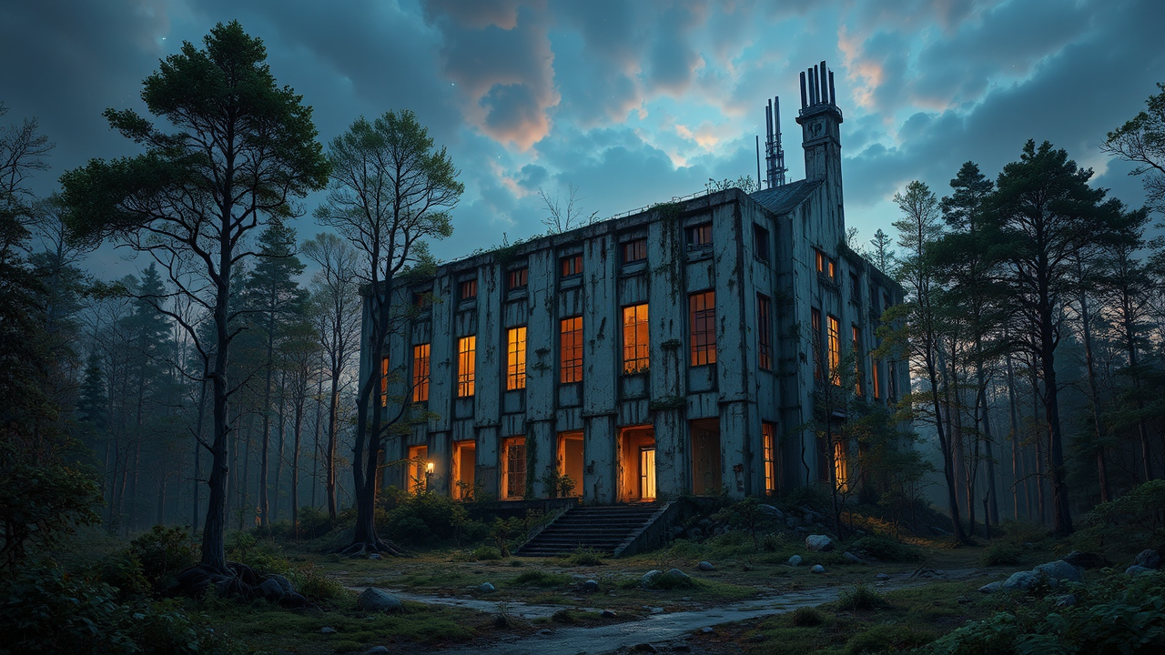 A majestic, abandoned Athenaeum.