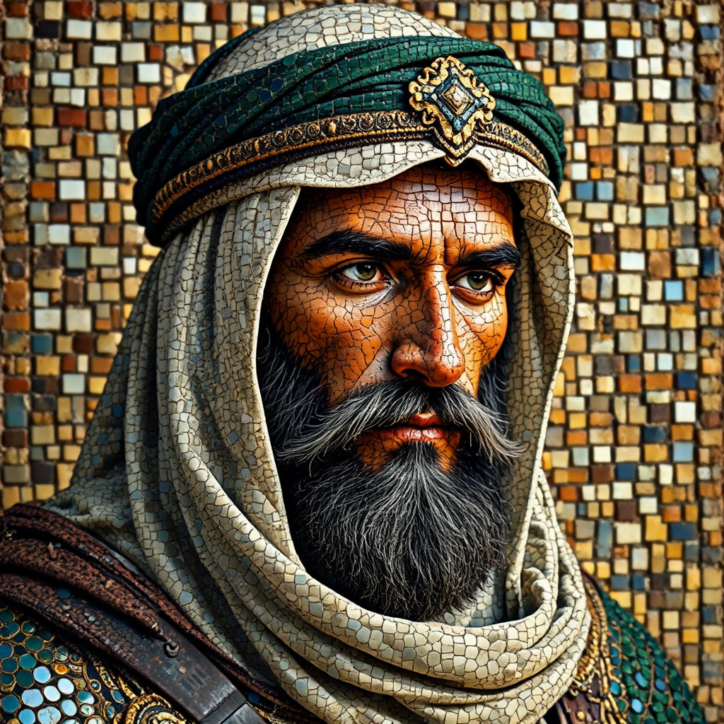 Arab knight in Byzantine