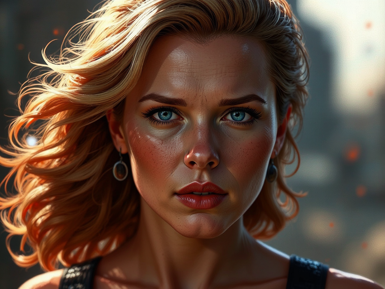 Scarlett Johansson as Black
