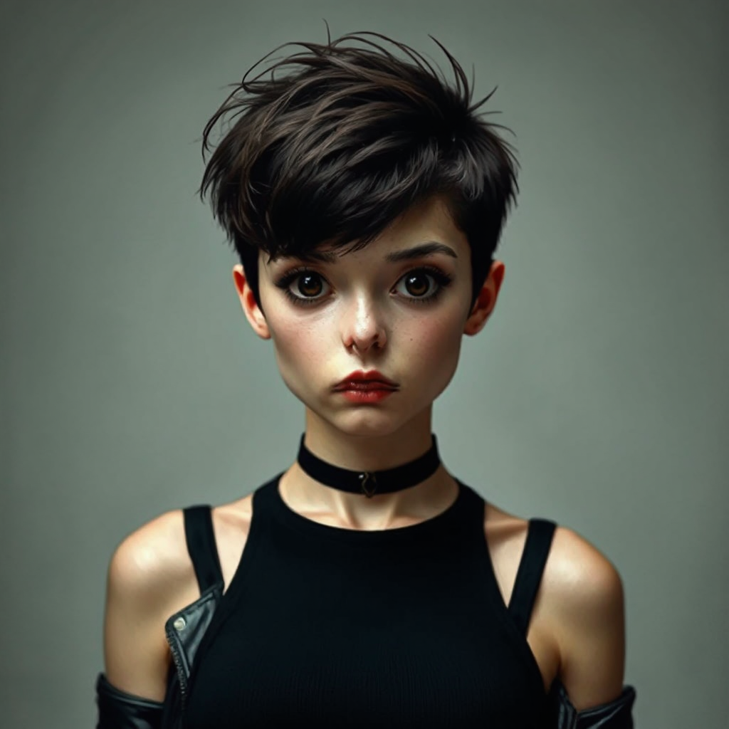 Young woman with a