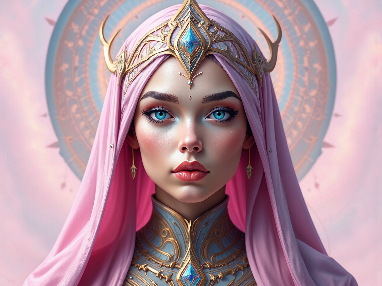 Medium-sized portrait of a