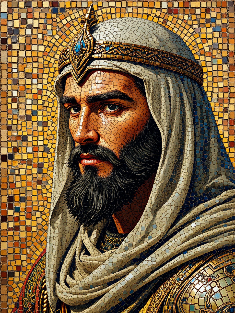Arab knight in Byzantine