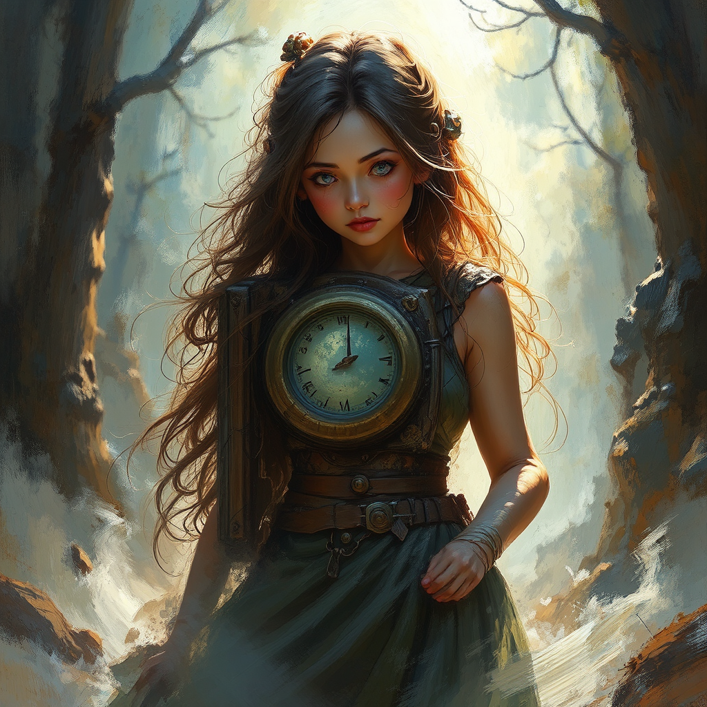Time machine with realistic