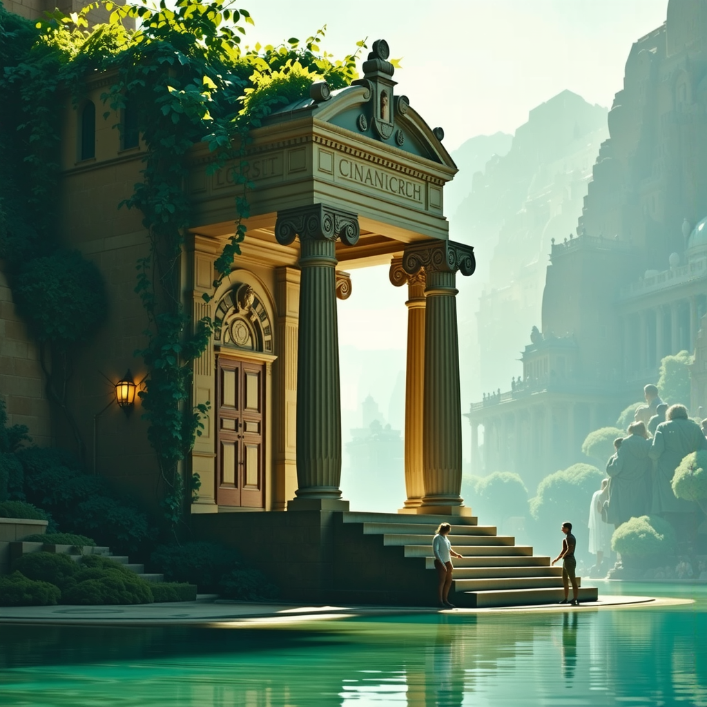 Ancient temple near a
