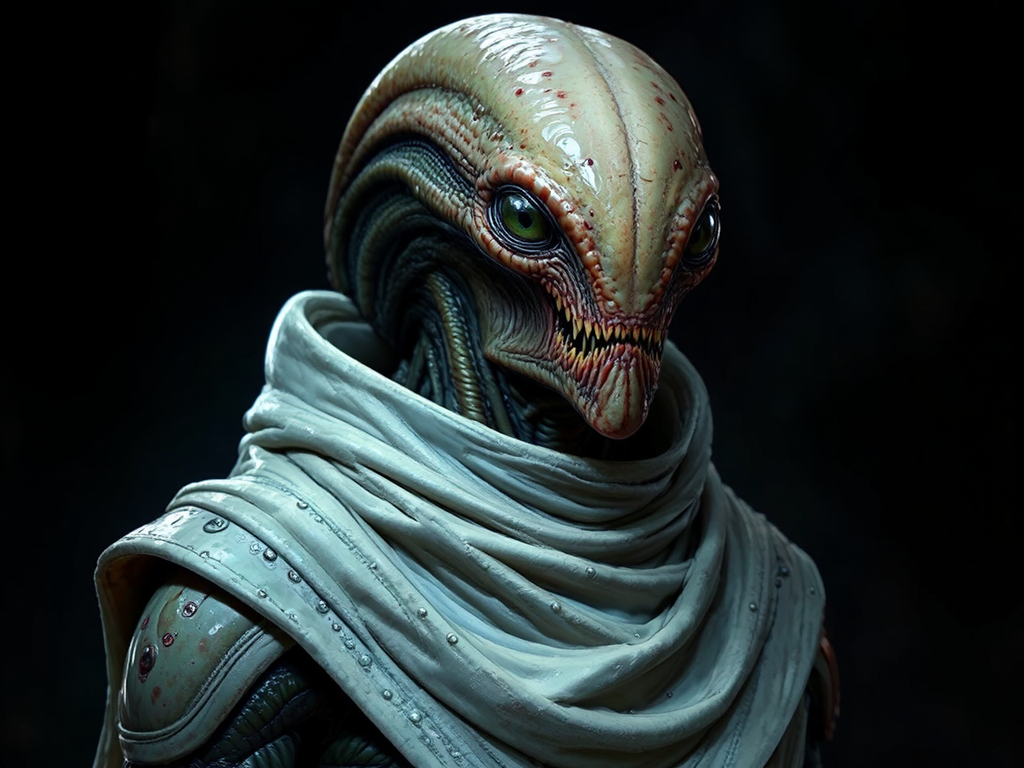 Lamprey alien in a