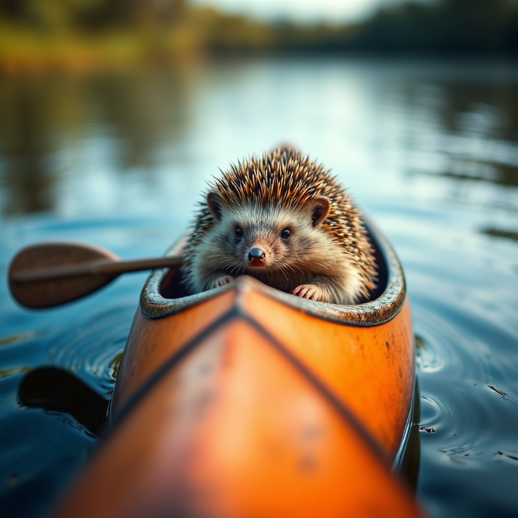 Hedgehog in a small