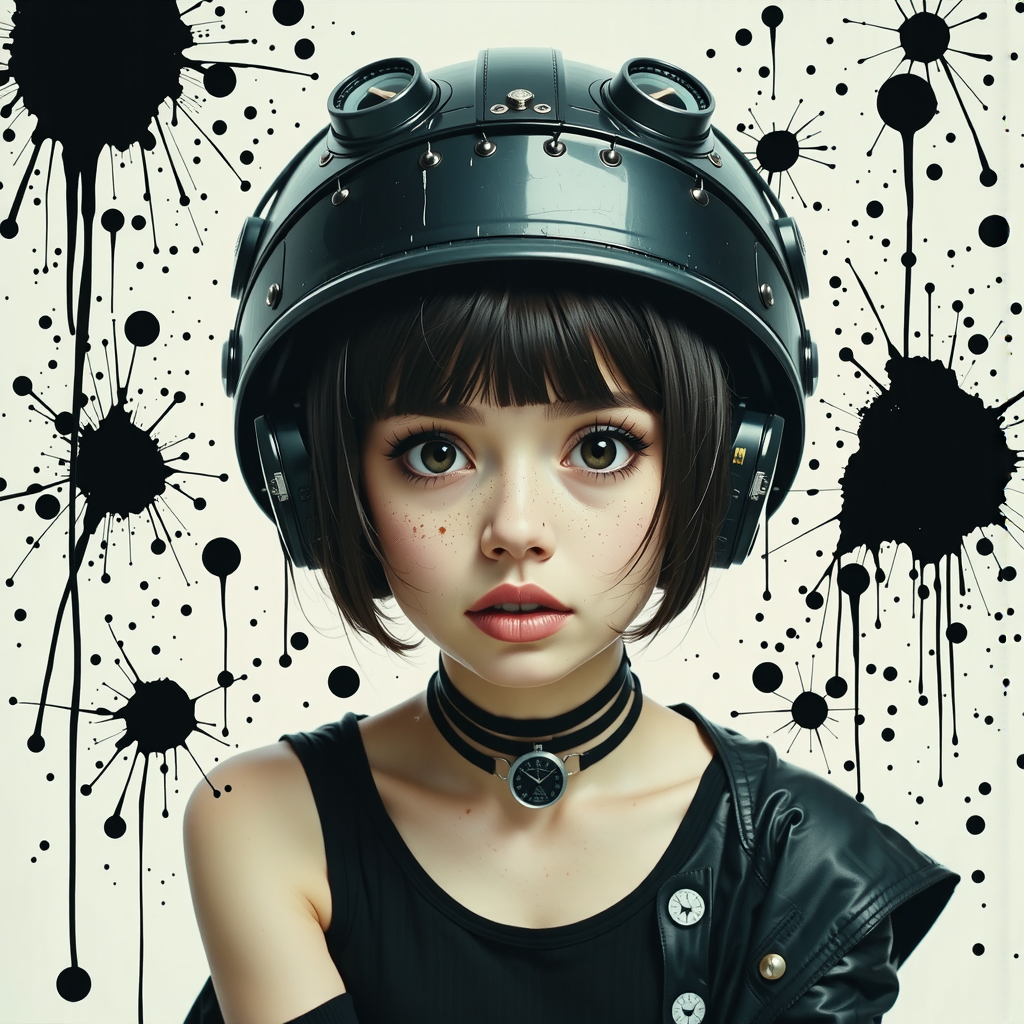 A young girl with
