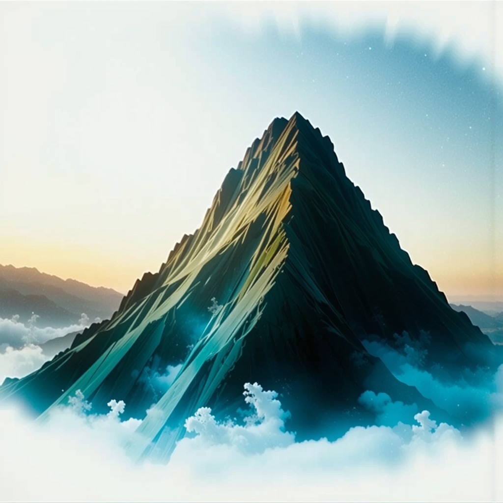 Mountain resembling a human