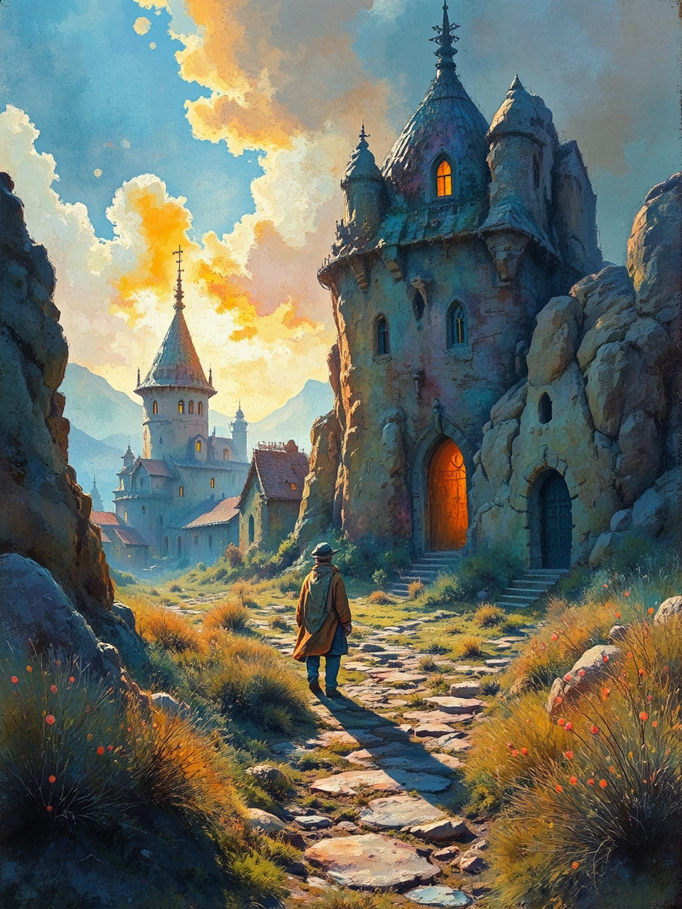 Digital art of mystical